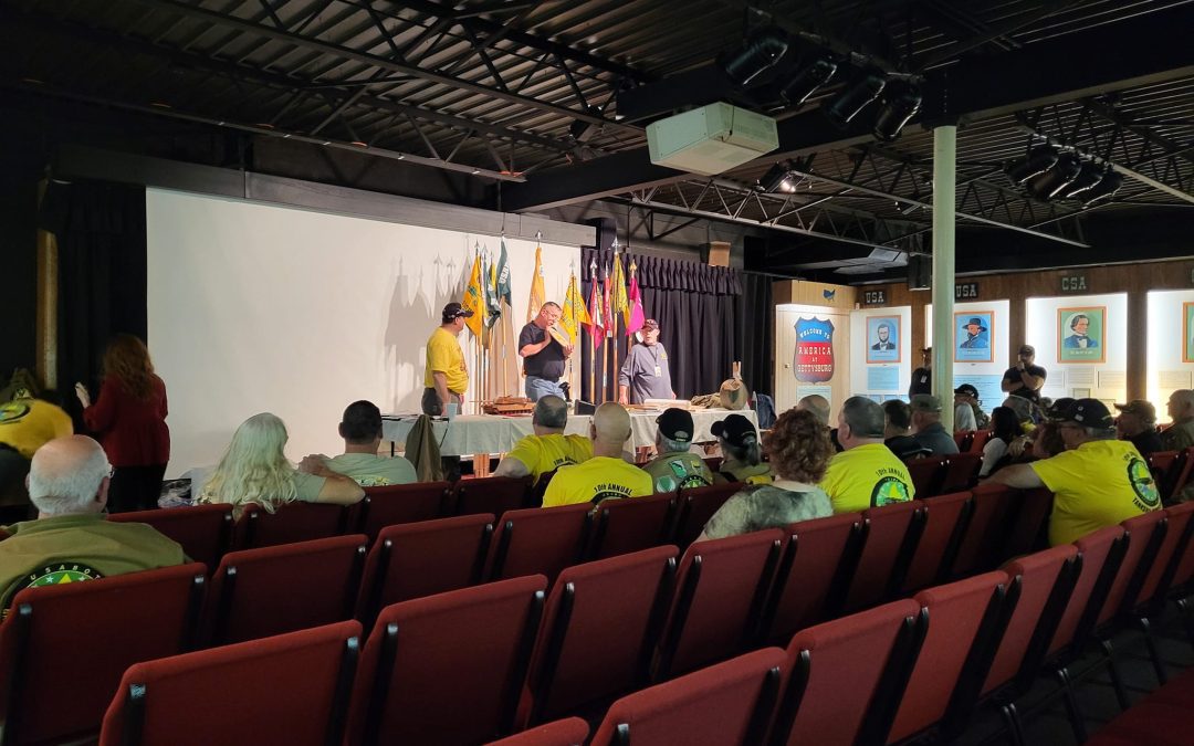 Homecoming 2022 Gettysburg, Pa. 4th Bn Abrams Company