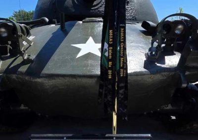 Granby Veterans Memorial Park Dedication 4th Bn Abrams Company.