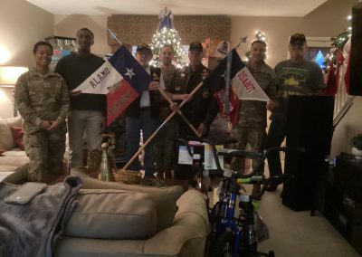 2024 6th Bn LoneStar, Alamo Company presents toys for tots to the Marines in San Antonio TX