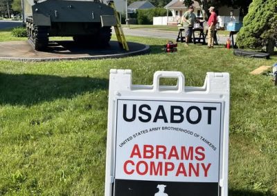 2025 Veterans Organization Restoring Historic Military Tanks in New Bedford, MA.